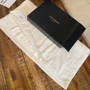 YSL SPECIAL EDITION COTTOM Off white/light beige  Beach TOWEL